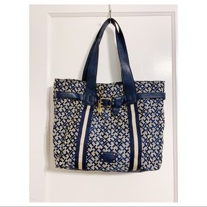 Tommy Hilfiger - Navy & Taupe Tote
